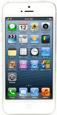 Смартфон Apple iPhone 5 32Gb White & Silver - Узловая