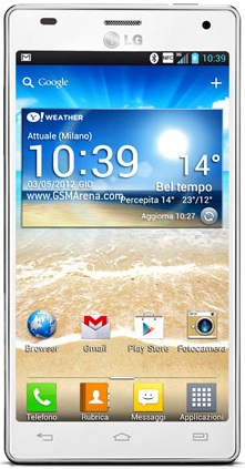 Смартфон LG Optimus 4X HD P880 White - Узловая