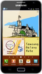 Смартфон Samsung Galaxy Note GT-N7000 Blue - Узловая